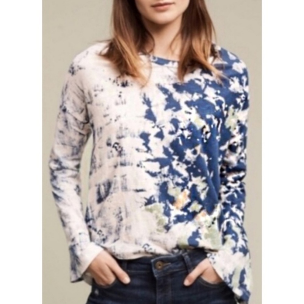 SOLD☆Akemi + Kin Graffito Splatter Paint Blouse XS - Picture 6 of 7